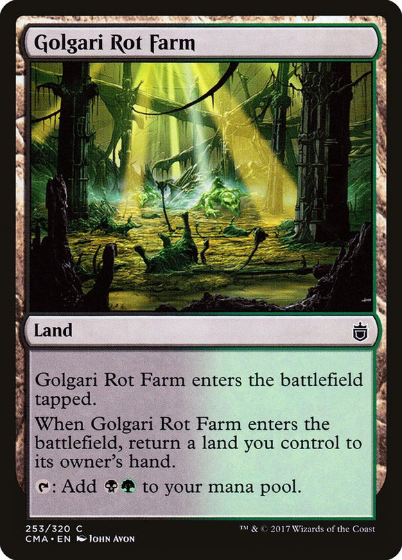 Granja Golgari Rot [Antología del comandante] 