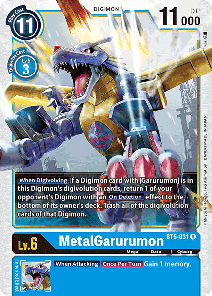 MetalGarurumon [BT5-031] [Batalla de Omni] 