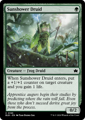 Sunshower Druid [Bloomburrow] - 0