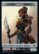 Powerstone // Soldado (009) Ficha de doble cara [Fichas de guerra de los hermanos] -2