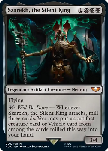 Szarekh, el Rey Silencioso (Surge Foil) [Warhammer 40,000] 