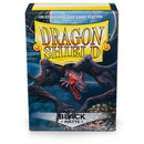 Dragon Shield: Standard 100ct Sleeves - Black (Matte)-1