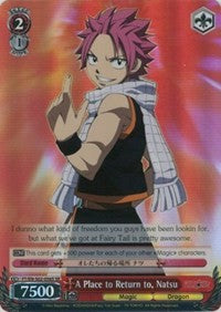 Un lugar al que regresar, Natsu (FT/EN-S02-056S SR) [Fairy Tail ver.E] 