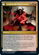 Extus, Oriq Overlord // Awaken the Blood Avatar [Strixhaven: School of Mages Prerelease Promos]-2