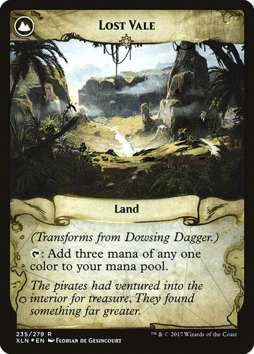 Dowsing Dagger // Lost Vale [Ixalan Prerelease Promos] - 0