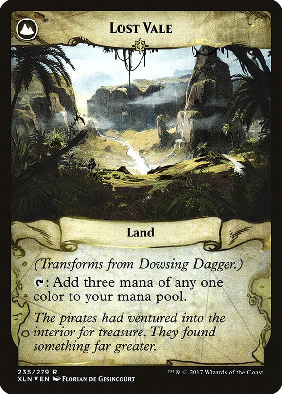 Daga Radiestesista // Valle Perdido [Promociones de prelanzamiento de Ixalan] 