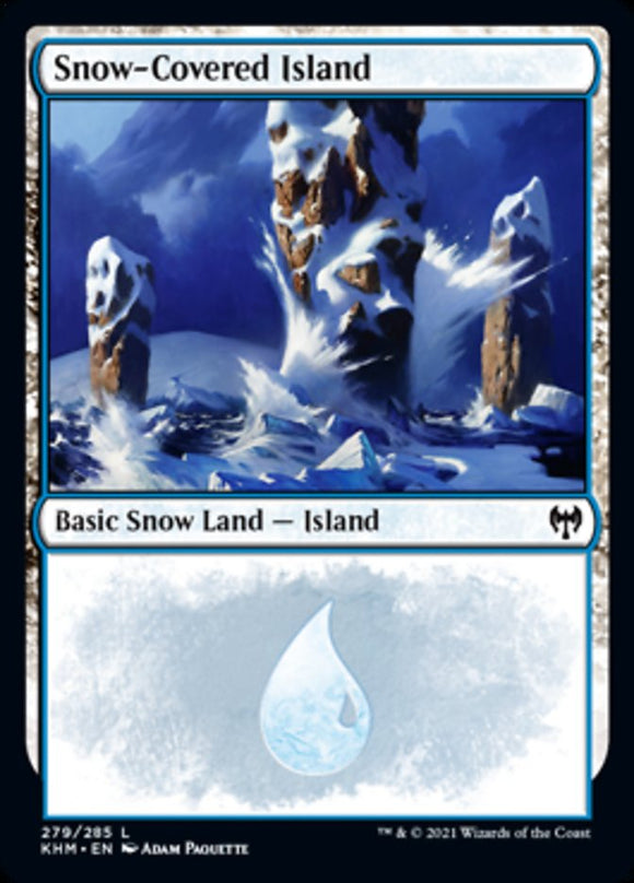 Isla cubierta de nieve (279) [Kaldheim] 