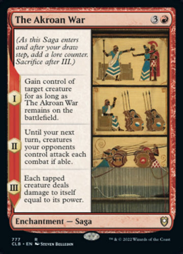 La guerra de Akroan [Commander Legends: Batalla por la Puerta de Baldur] 