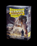 Dragon Shield: 100ct Outer Sleeves - Clear Matte (Standard)-2