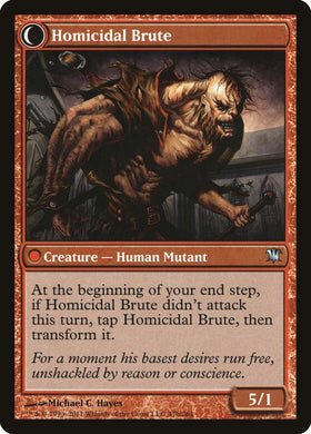 Civilized Scholar // Homicidal Brute [Innistrad] - 0