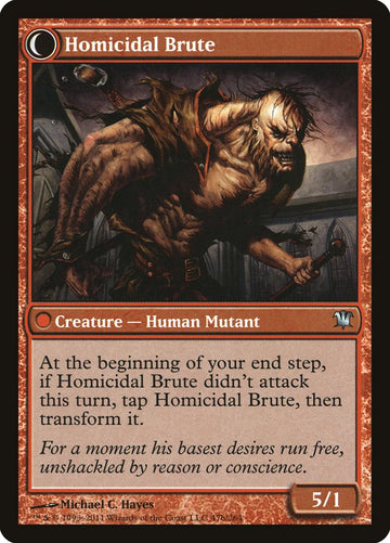 Civilized Scholar // Homicidal Brute [Innistrad] - 0