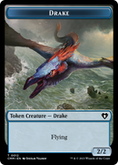 Eldrazi Scion // Drake Double-Sided Token [Commander Masters Tokens]-2
