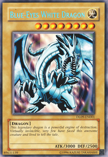 Dragón blanco de ojos azules (azul) [DL09-EN001] Raro 