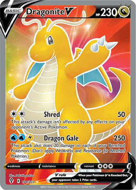 Dragonite V (191/203) [Espada y escudo: cielos en evolución] 