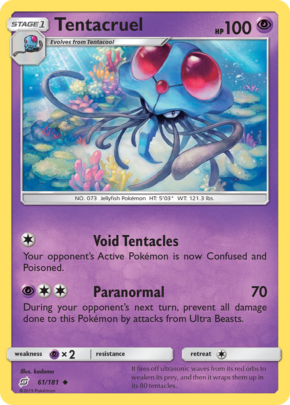 Tentacruel (61/181) [Sol y Luna: Forman equipo] 