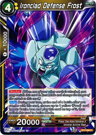 Defensa de hierro Frost (BT7-086) [Asalto de los Saiyans] 