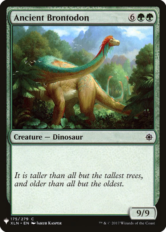 Brontodonte antiguo [Mystery Booster] 