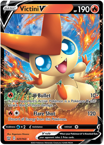Victini V (021/163) [Espada y escudo: estilos de batalla] 