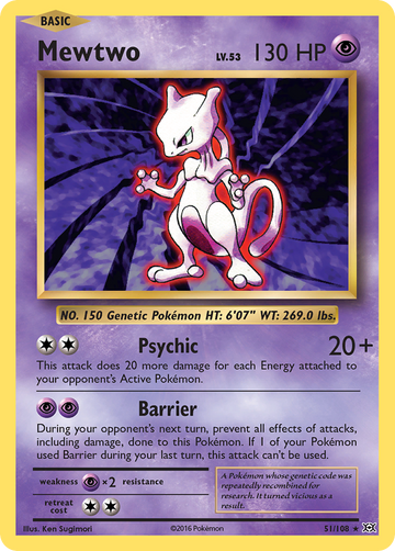 Mewtwo (51/108) [XY: Evoluciones] 