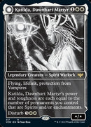 Katilda, mártir de Dawnhart // El amanecer de Katilda (Escena de la noche eterna) [Innistrad: Crimson Vow] -1