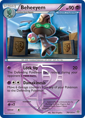 Beheeyem (70/135) [Blanco y negro: Tormenta de plasma] 