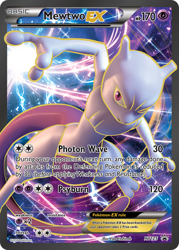 Mewtwo EX (XY125) [Promociones de XY: Black Star] 
