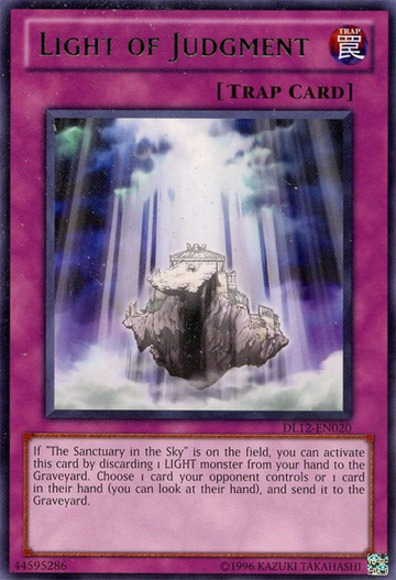 Light of Judgment (Green) [DL12-EN020] Rare