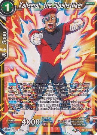 Kahseral, el atacante (EX12-06) [Universo 11 Unison] 