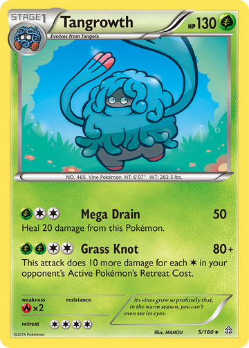 Tangrowth (5/160) [XY: Choque primigenio] 