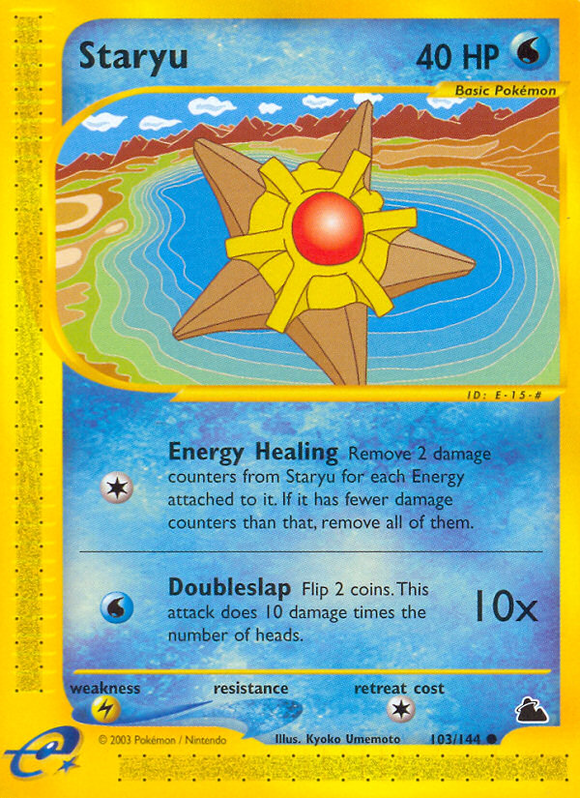 Staryu (103/144) [Cresta del cielo] 