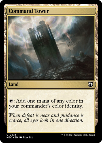 Torre de mando [Comandante de Modern Horizons 3] 
