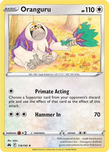 Oranguru (119/159) [Espada y escudo: Corona Zenith] 