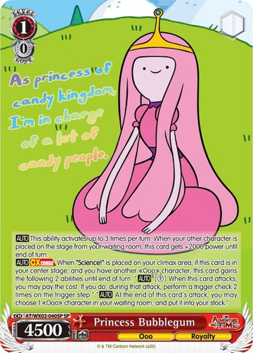 Princess Bubblegum (AT/WX02-040SP SP) [Adventure Time]