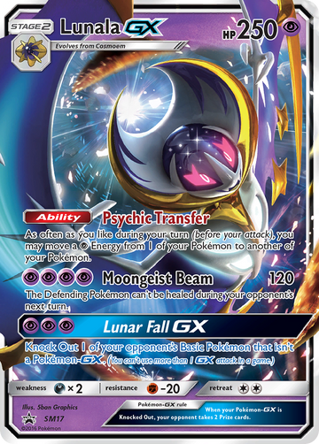 Lunala GX (SM17) [Sol y Luna: promociones de Black Star] 