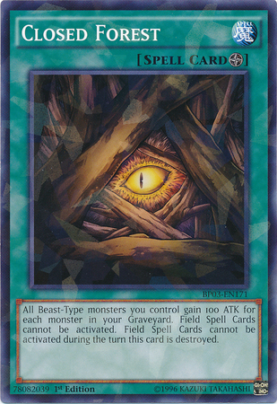 Bosque cerrado [BP03-EN171] Shatterfoil Raro 