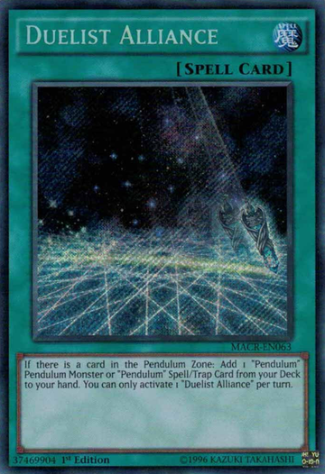 Alianza de duelistas [MACR-EN063] Secreto raro 