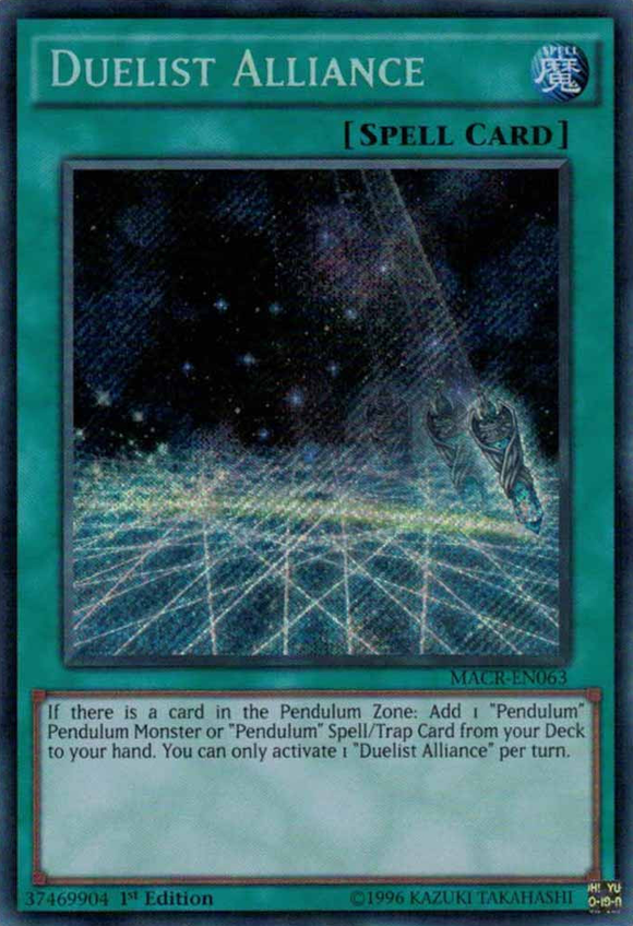 Alianza de duelistas [MACR-EN063] Secreto raro 