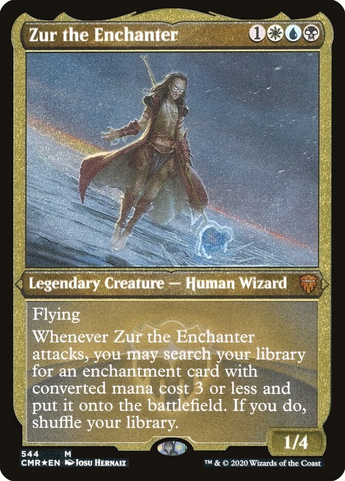 Zur el Encantador (Grabado) [Commander Legends] 