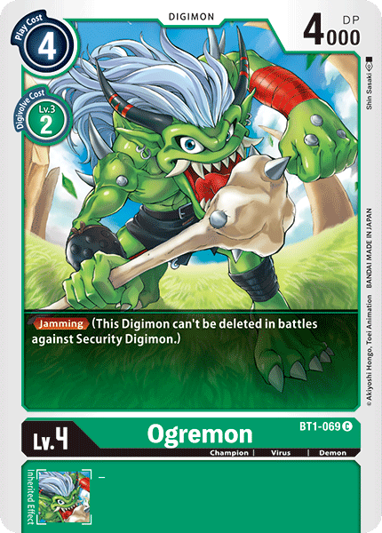 Ogremon [BT1-069] [Lanzamiento de la versión especial Booster 1.0] 
