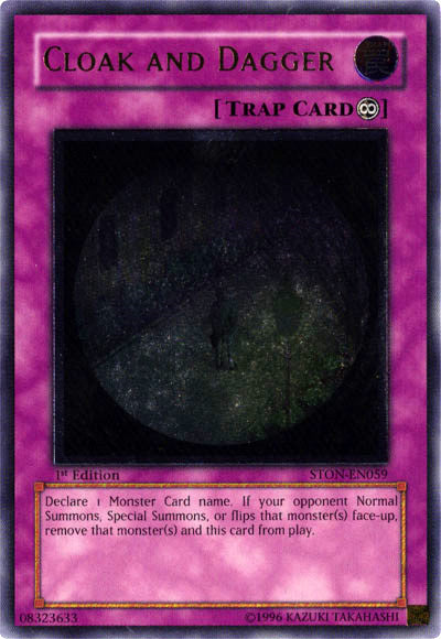 Capa y daga [STON-EN059] Ultimate Rare 