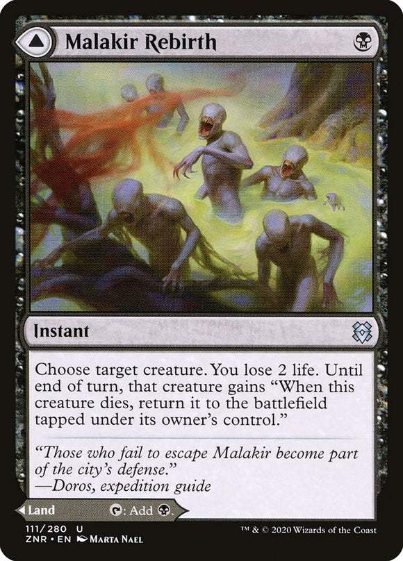 Renacimiento de Malakir // Malakir Mire [El levantamiento de Zendikar] 