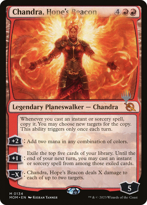 Chandra, el faro de la esperanza (paquete promocional) [Promociones de March of the Machine] 