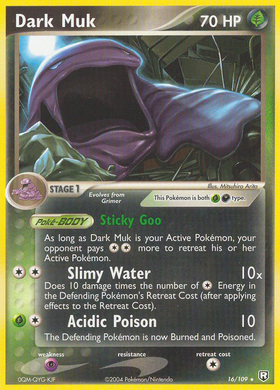 Dark Muk (16/109) [EX: El Equipo Rocket regresa] 