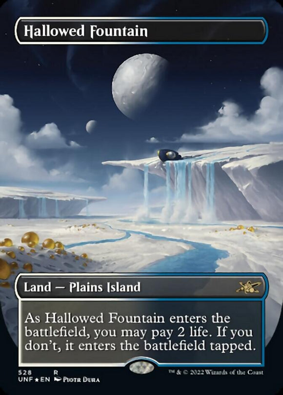Fuente sagrada (sin bordes) (galaxia laminada) [Unfinity] 