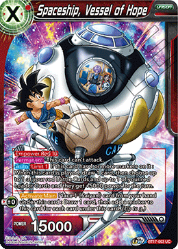 Nave espacial, Buque de la Esperanza (BT17-003) [Ultimate Squad] 