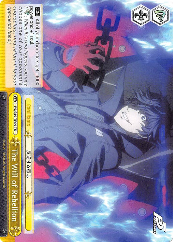 La voluntad de rebelión (P5/S45-TE09 TD) [Persona 5] 