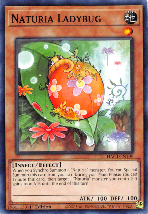 Mariquita de Naturia [HAC1-EN109] Común 