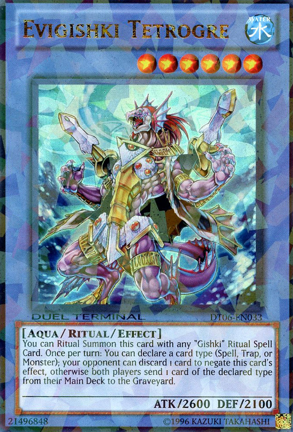 Tetrogre de Evigishki [DT06-EN033] Ultra raro 