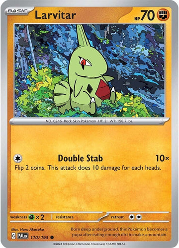 Larvitar (110/193) [Scarlet &amp; Violet: Paldea evolucionada] 