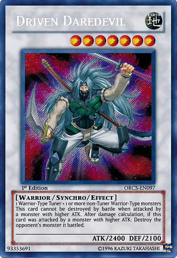 Daredevil impulsado [ORCS-EN097] Secreto raro 